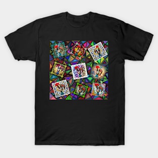 Galos De Barcelos, Portuguese Folk Art T-Shirt